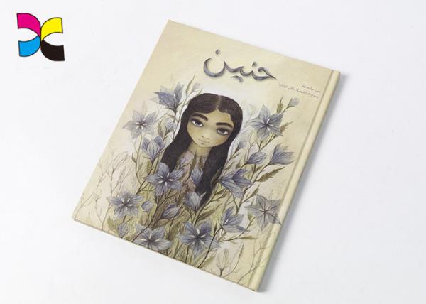 Sewing Binding Hardcover Cookbook Printing , Coloring Recipe Book Printing Service