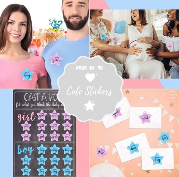 Gender Reveal Party Poppers Handheld Confetti Cannon OEM ODM