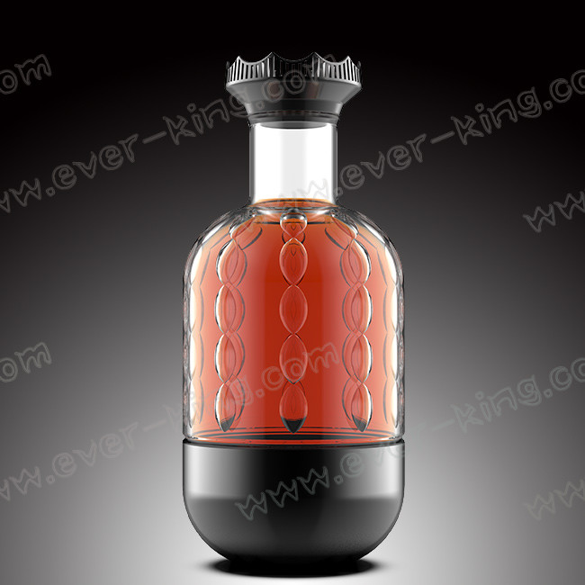 Бутылки духа бесцветного стекла дуриана 750ML форменные