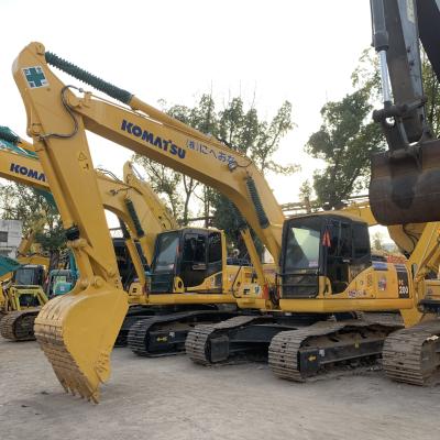 Excavadora Komatsu usada de 20 toneladas PC200 PC210 PC220 Japão Excavadora com motor Cummins