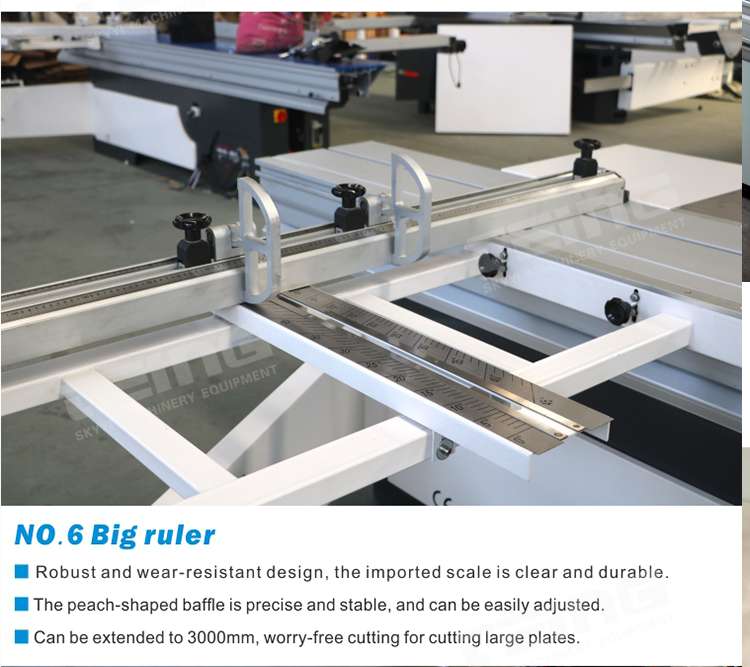 Woodworking Machine Precision Panel Saw with Sliding Table and Mas Inner Structure WSP3245