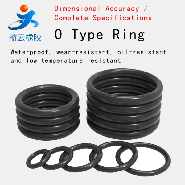 Manufacturer′s Wholesale Silicone O Rings Different Material Standard Sizes Rubber Seal Ring Rubber Products