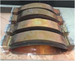Aluminum Soft Tape Copper Weld Clad For Aluminum Smelter Industry