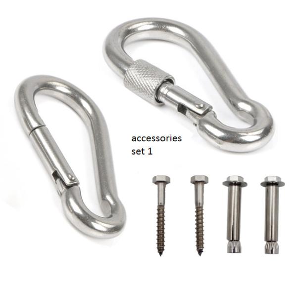 304 Stainless Steel Swing Hanger Hook Heavy Duty Hammock Chair Ceiling Hook