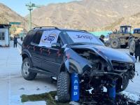 Prueba de choque Q235 Acero de carbono SC50 Bollares fijos para el control de acceso
