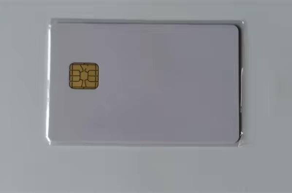 WHITE BLANK PVC INKJET 4428 CHIP ID &   Smart CARD WITH FM4442 FM4428 SLE5542 CHIP   FOR  Epson or Canon inkjet printer
