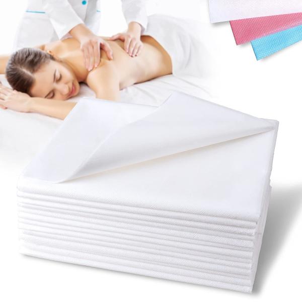 Disposable Massage Table Cover Paper Sheet Pp Non Woven Waterproof Disposable Bed Sheet Rolls For Salon Beauty Spa