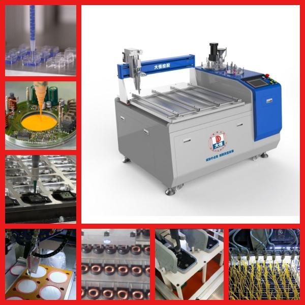 Vertical Installation Adhesive Dispensing Systems with High Precision Gluing Machine