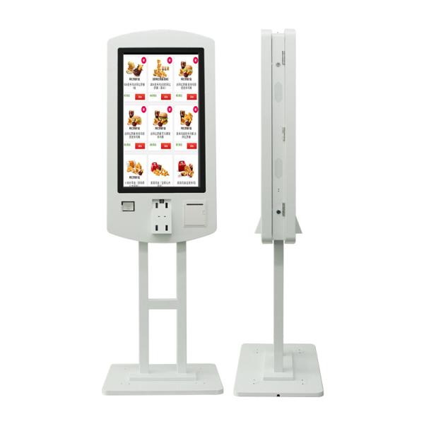 Double Sided Self-Service Payment Terminal Kiosk With QR Scanner POS Brackets Printer