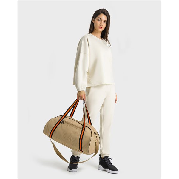 Jade White Womens Yoga Tops Oversized Long Sleeve Drop Shoulder Solid Pullover