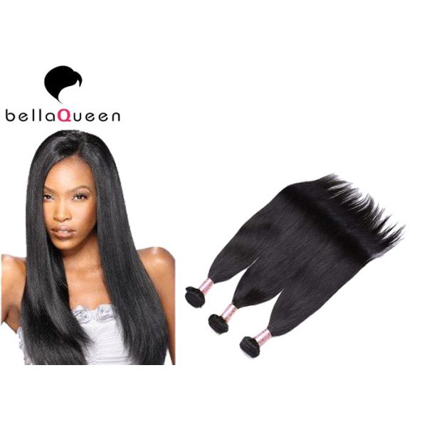 Естественное черное европейское выдвижение волос девственницы, соткать прямых че