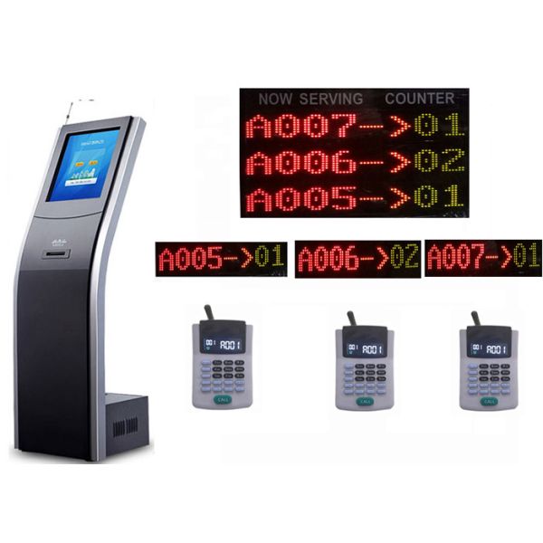 Digital Signage IR Touch Screen Electronic Queuing System