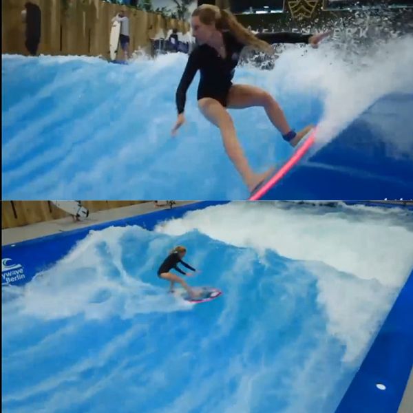 Aqua Amusement Swimming Wave Pool Commercial Tsunami Wave Rider Surf Simulator