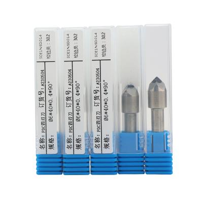 High Quality  PCD Diamond Four Edge End Mill Marble Granite Stone Carving Tools Engraving Stone Engraving CNC Router Bit