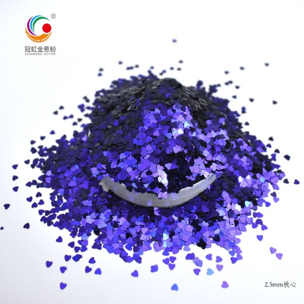 Customized Holographic Loose Chameleon Glitter Powder Halloween Christmas Crafts Glass Intersperse