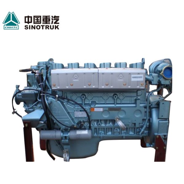Used Sinotruck Howo Truck 371hp 6 Cylinder WD615 EURO 2 Diesel Engine Assembly Performance Can Reach The 90% Steel Material