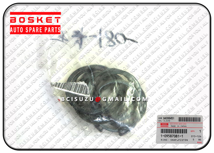 1-09587081-1 замена кольца Pin поршеня вкладыша Isuzu установленная для FVR34 6HK1 1095870811