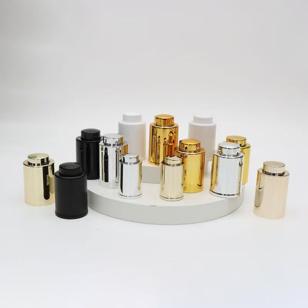 20mm 20/410 Gold Silver UV Gold Press Pump Glass Dropper Cap for Glass Bottle
