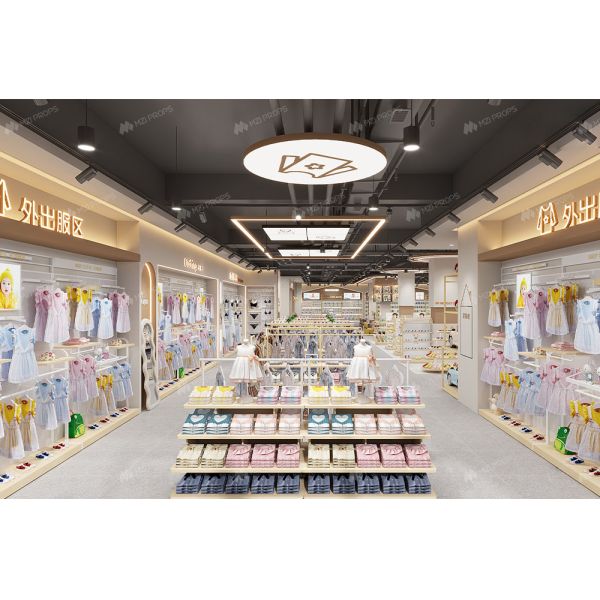 BBC007 Maternity Shop Showcase baby store display baby clothes store interior design for Baby Shop Display Furniture