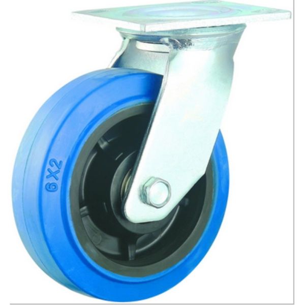 5 Inch  Heavy Duty Rubber Wheels For Waste Dumpster