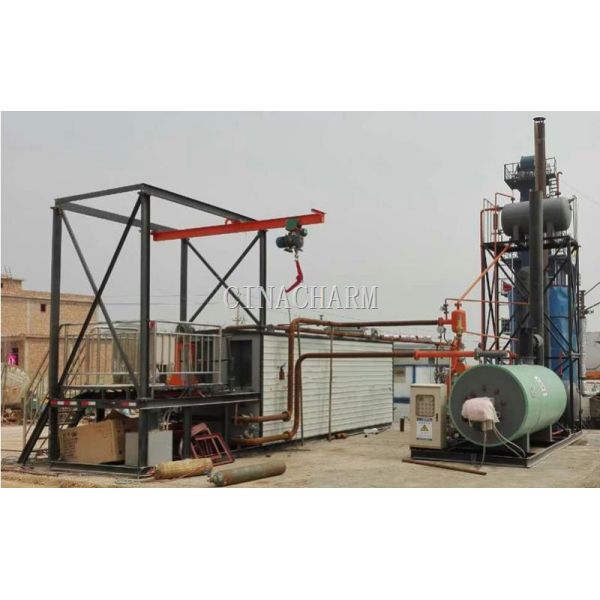 Оборудование завода асфальта завода 30m3/H QLB30 40-320t/H смешивания мобильного асфальта горячее