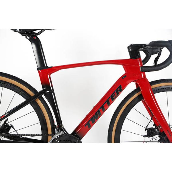 Велосипед гравия волокна углерода T900, скорость 40C ГРАВИЯ V2 22 велосипеда дороги 45cm