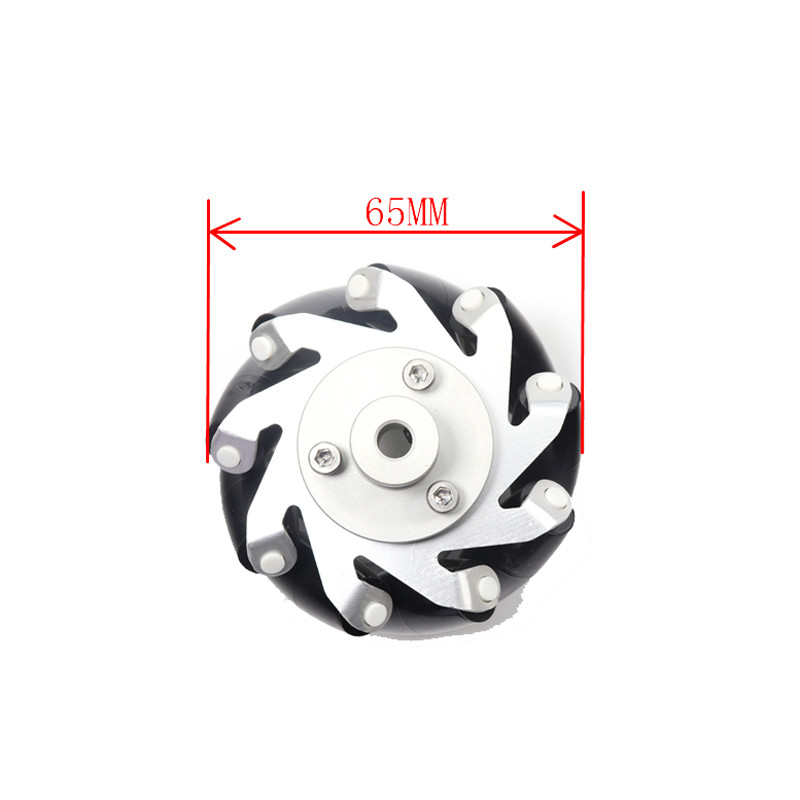 колесо 65mm всенаправленное для умного автомобиля робота