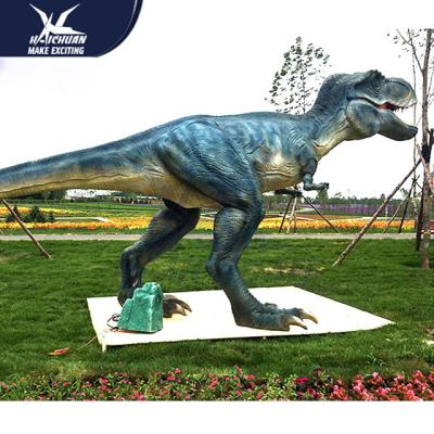 Water - Proof Outdoor Dinosaur  / Spray Water And Smoke Vivid Animatronic Dinosaur Model