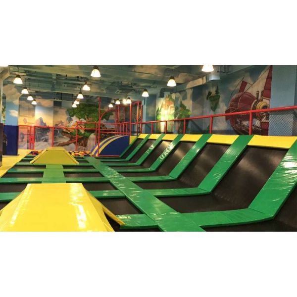 Small Children'S Big Indoor Commercial Trampoline Equipment Car Style Home