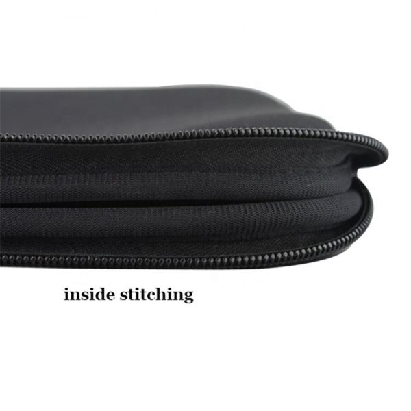 Durable Black 15.6 Inch Laptop Carrying Case Sleek Design Shockproof