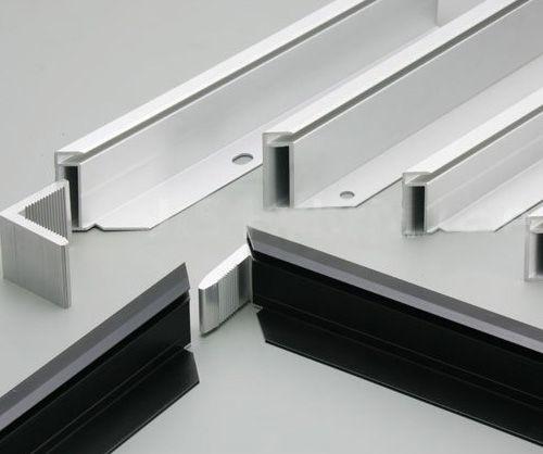 6063 6061 Aluminum Extrusion Profiles  200mm Width Solar Panel Frame