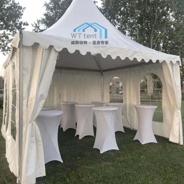 Waterproof Pagoda Gazebo Canopy / 5x5 Portable Pagoda Tent Carport