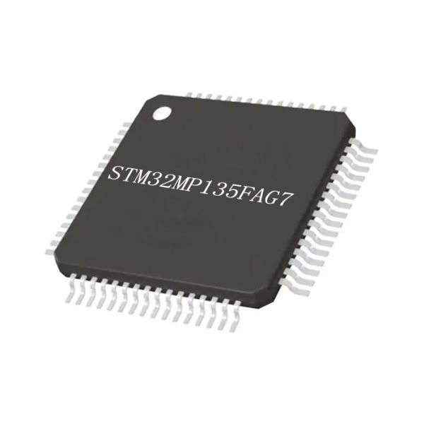 埋め込まれたマイクロプロセッサIC STM32MP135FAG7マイクロ制御回路MCU QFPパッケージ