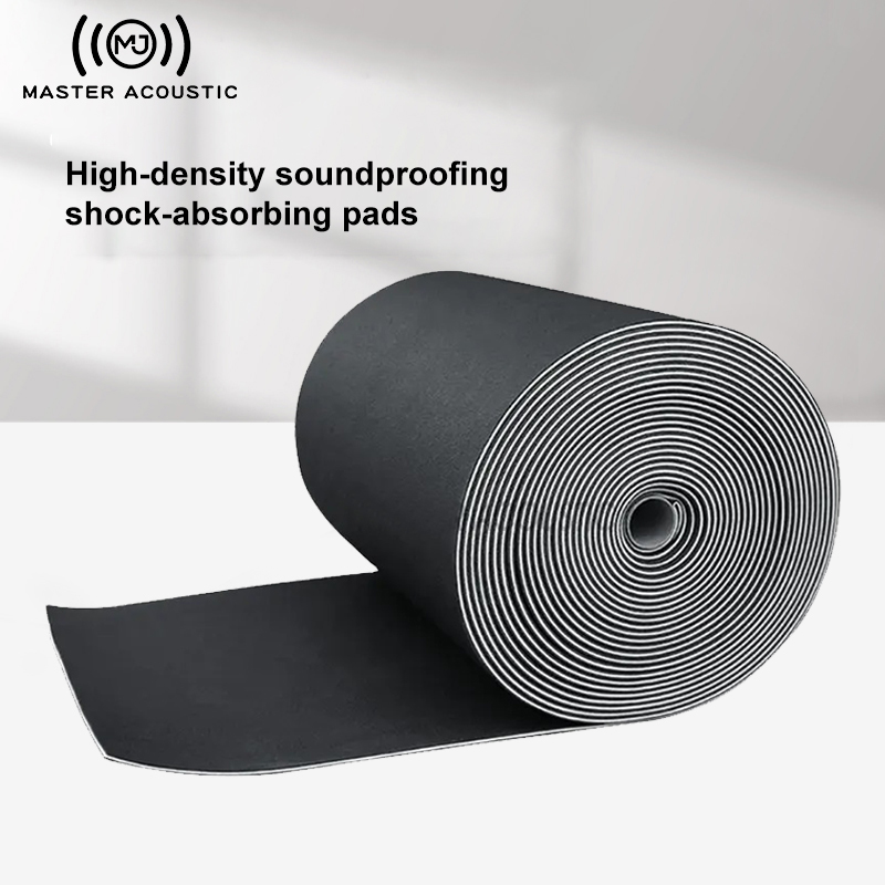 1.2mm / 2mm / 3mm Thickness Soundproofing Materials Black Mass Loaded Vinyl