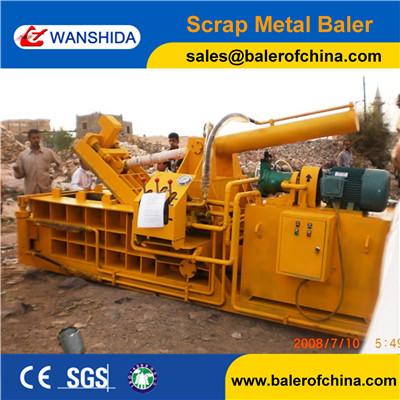 Y83Q-135 Hydraulic Scrap metal copper aluminum baling press baler machinery CE certificate