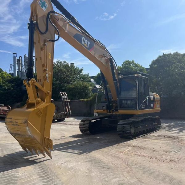 100% оригинальный использованный CAT Caterpillar 320D Crawler 1m3 мощность гидравлический экскаватор