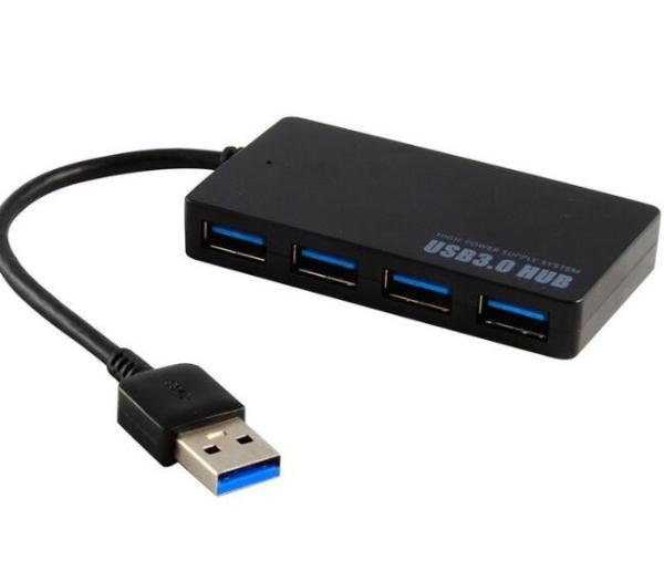 Ultra - Thin Four - Port USB 3.0 Desktop Hub For 5G High - Speed Splitter 5V