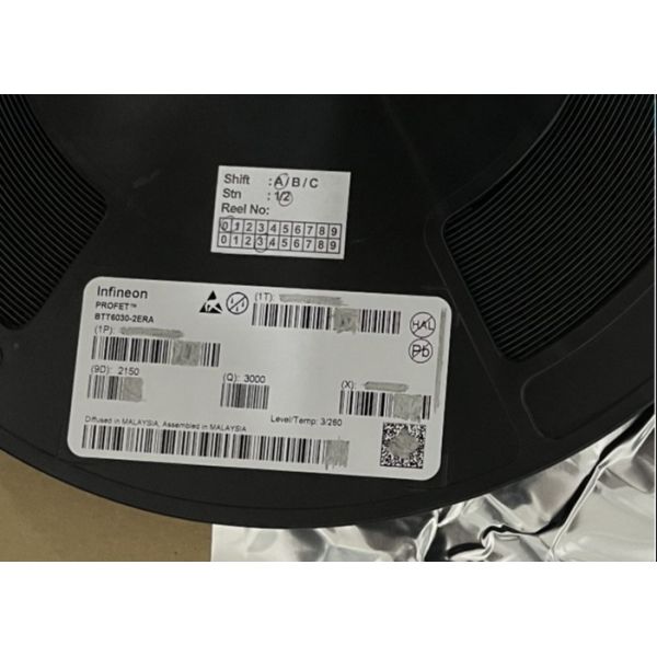 BTT6030-2ERA INFINEON Power Switch ICs - Power Distribution PROFET lamps fuses and discrete circuits resistive