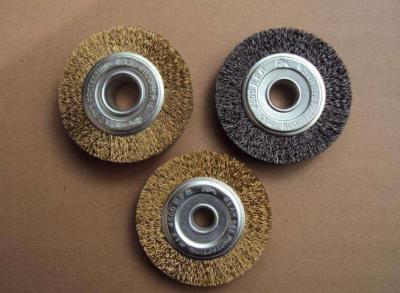 6 da remoção grossa da pintura da polegada escova de fio de bronze de Derusting 30mm