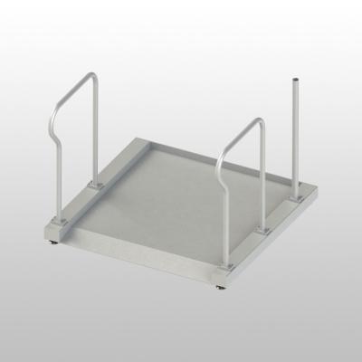 Escala de suelo industrial de acero inoxidable 3000Lb/1500Kg Alta capacidad