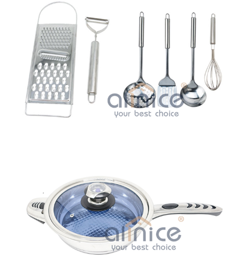 Wholesale Cost 39pcs Cooking Pot Stainless Cookware Sets for Kitchen