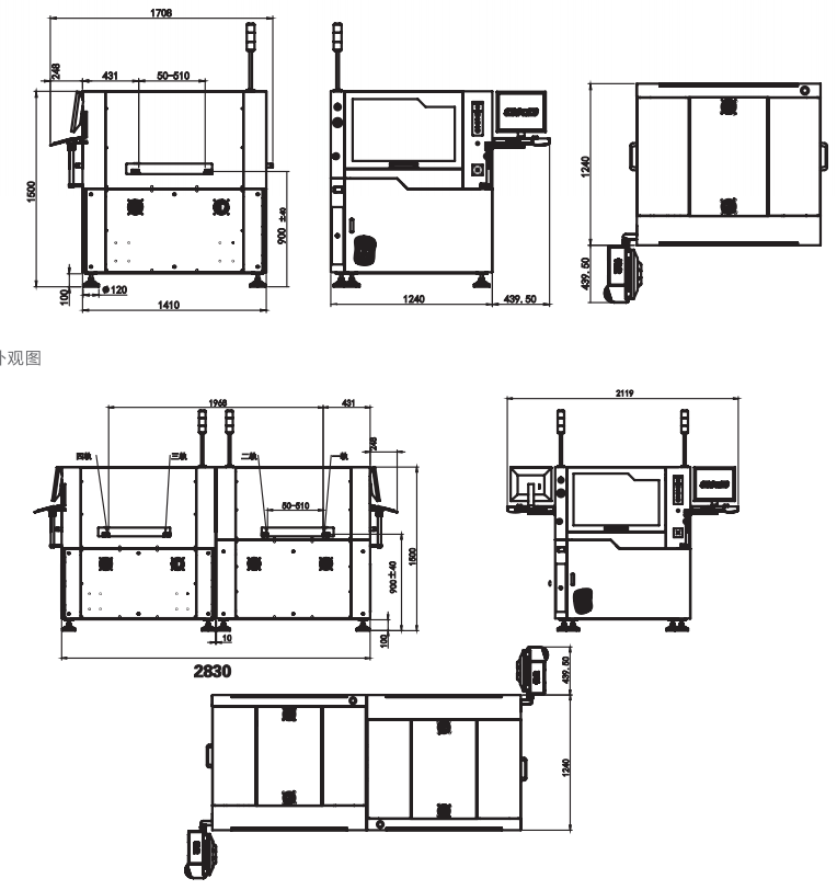 YSL-GT High Precision ±10μm Fully Automatic Solder Paste Printer for PCB Production with 510*510mm Maximum Board Size