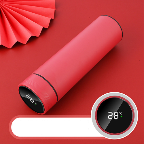 2023 Custom Logo Led Temperature Display Business Smart Drinkware Vacuum Water Bottle