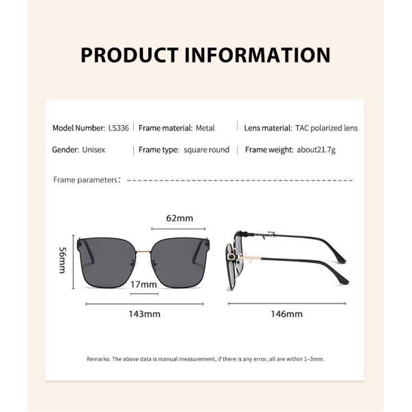 Солнечные очки металла женщин CE поляризовывали подгонянный объектив TAC логотипа
