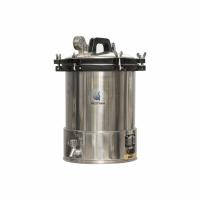 Stérilisateur à vapeur à pression portable, machine à autoclave pour hôpital, électrique ou chauffée au GPL