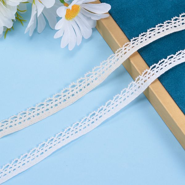 Памучная лента шнурка трим дий одежда занавес аксессуары сетка лента шнурка