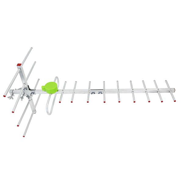 Long Range 4K Amplified Digital Tv Antenna Indoor Outdoor 15dBi Gain