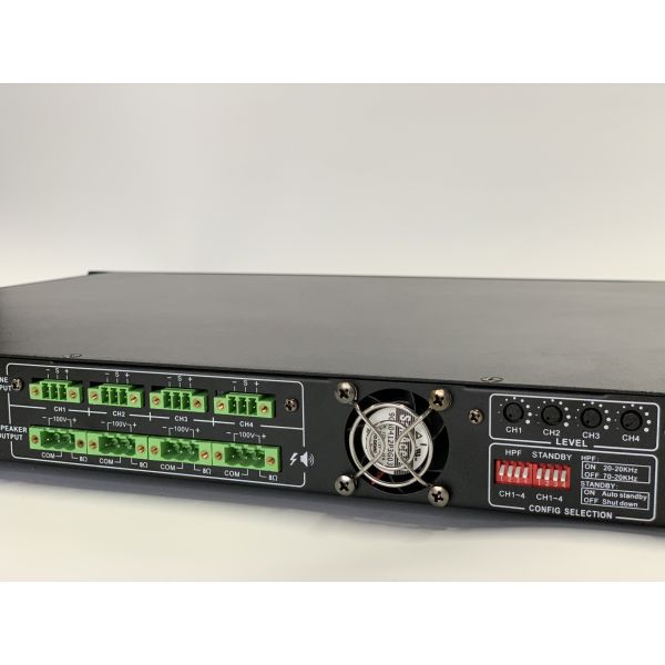 Class D Amplifier 500W Four Channel Class D Amplifier Audio