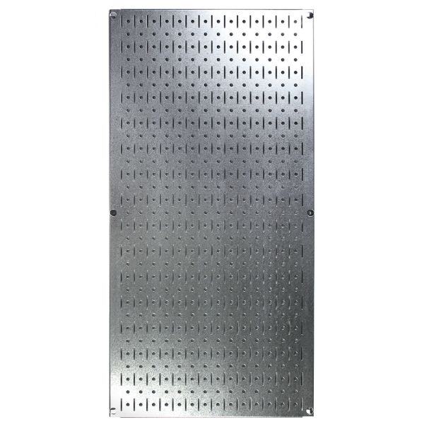 Retail Shops Galvanized Metal Pegboard Panel 32in x 16in Perfect for Organizing Tools