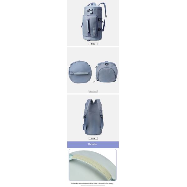 Gym Duffle Tote Bag Gym Bag With Shoe Compartment And Wet Pocket